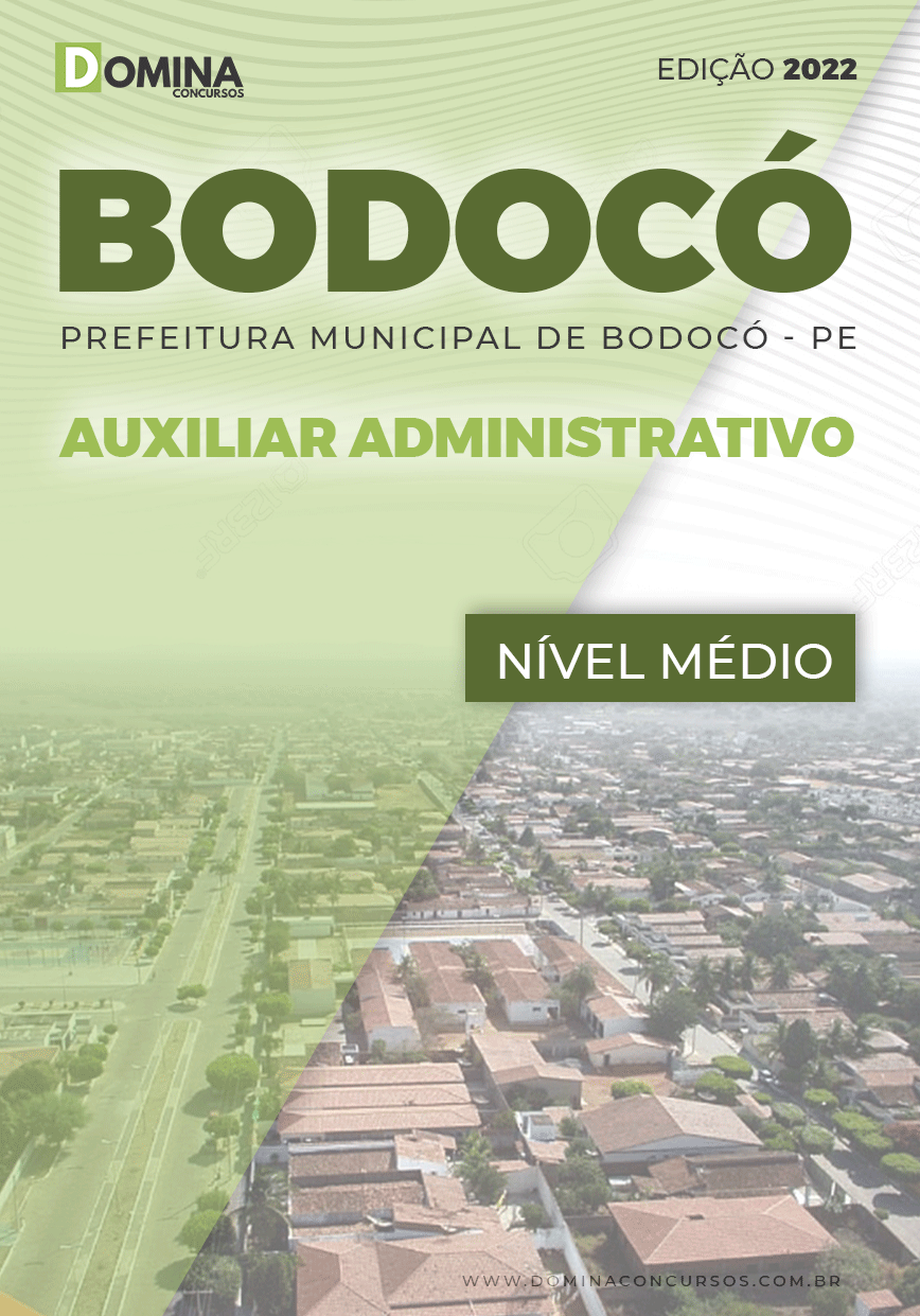 Apostila Pref Bodocó PE 2022 Auxiliar Administrativo