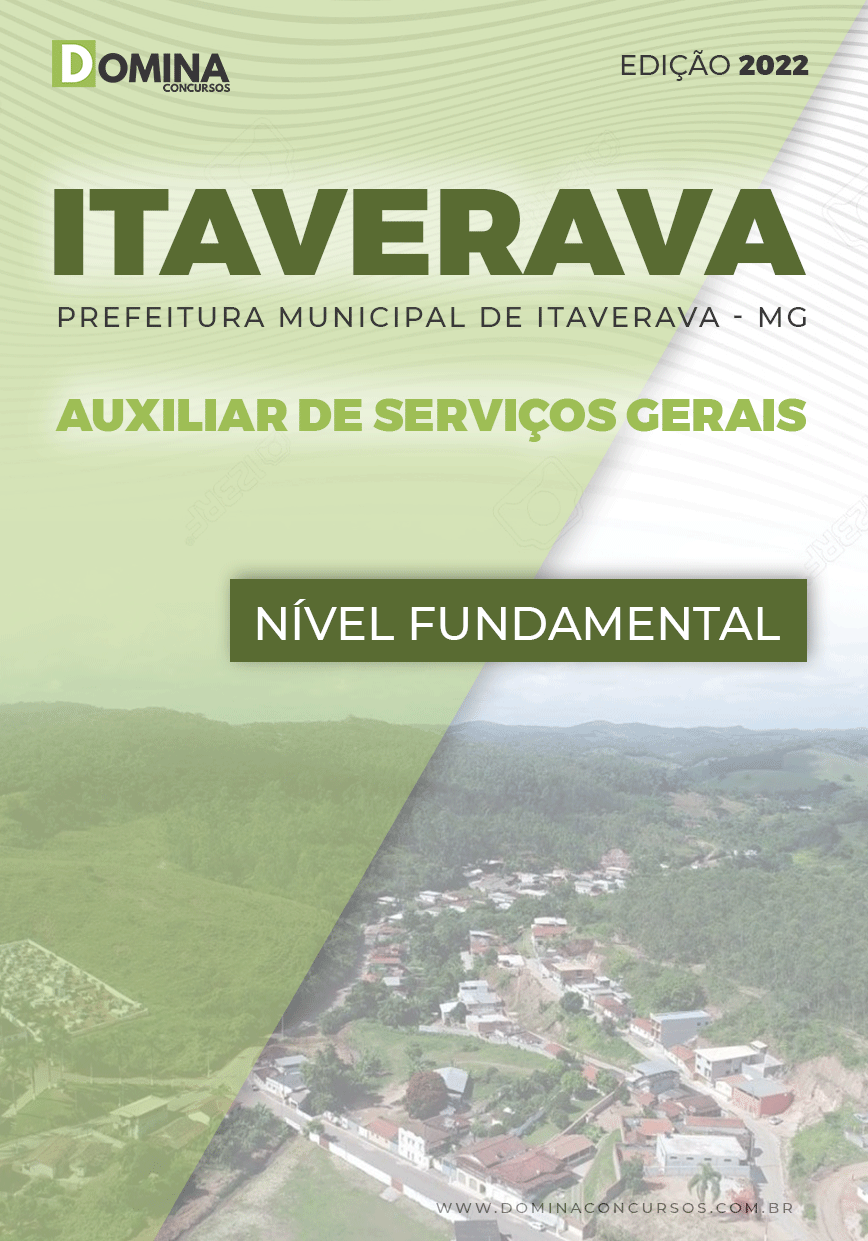 Apostila Pref Itaverava MG 2022 Auxiliar Serviços Gerais