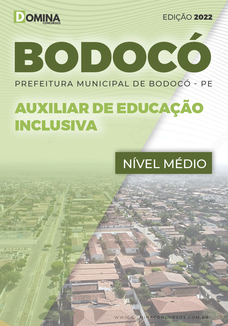 Apostila Pref Bodocó PE 2022 Auxiliar de Educação Inclusiva