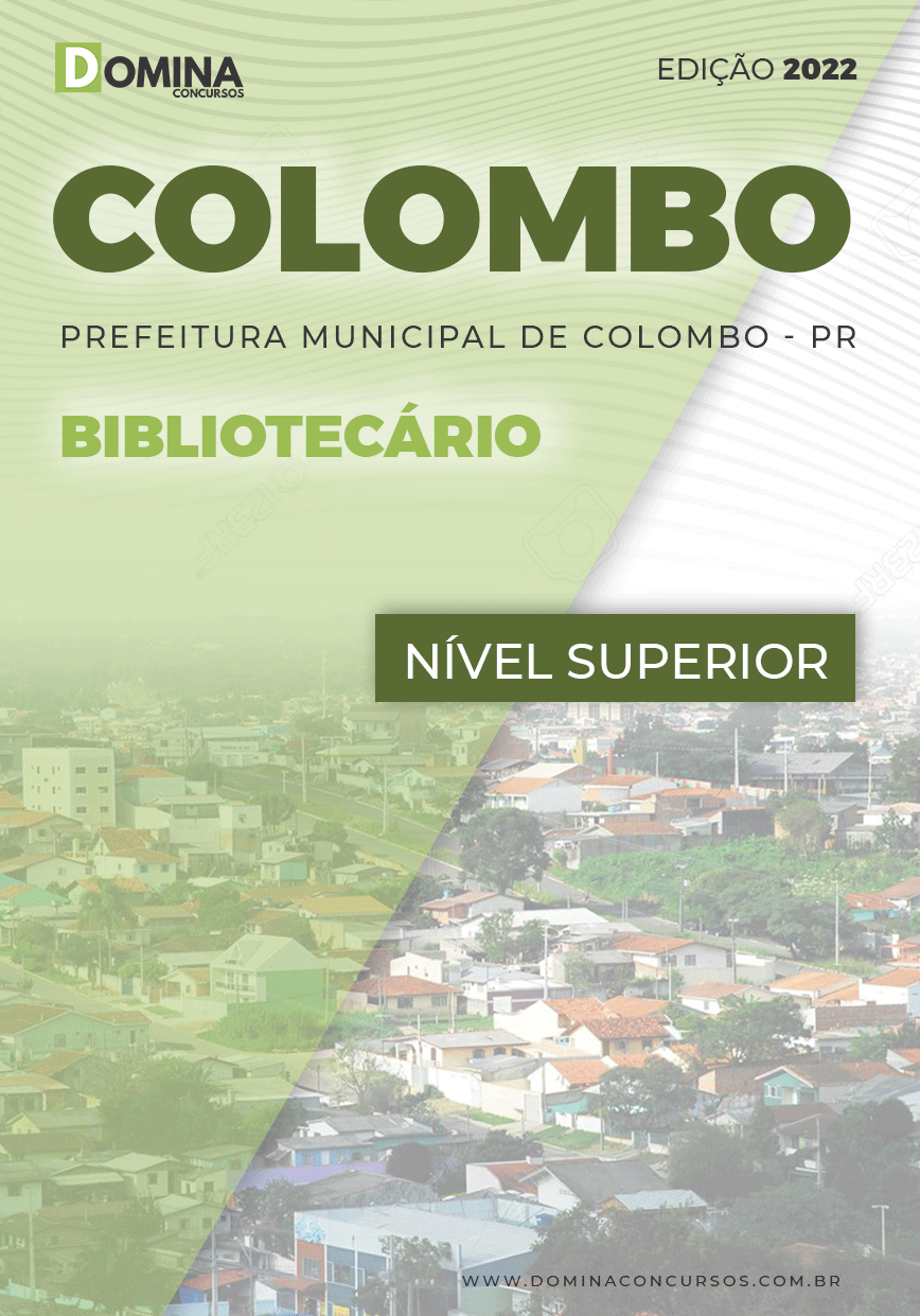 Apostila Concurso Pref Colombo PR 2022 Bibliotecário