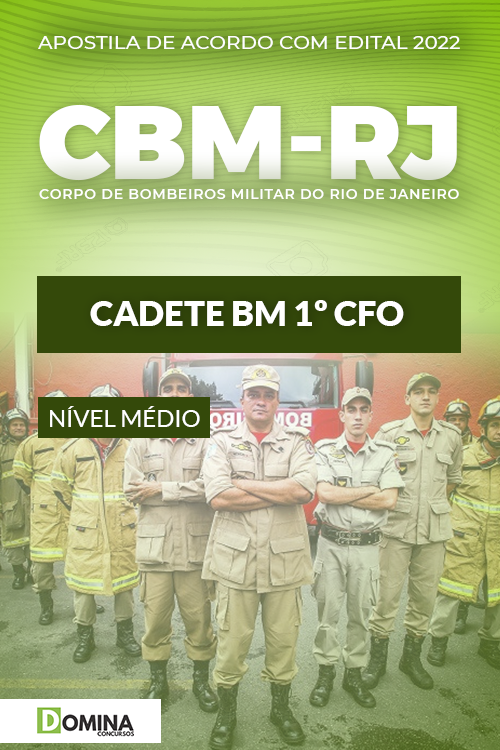 Apostila Bombeiro CBM RJ 2022 Cadete BM 1º CFO