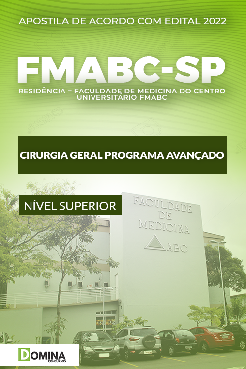 Apostila FMABC SP 2022 Cirurgia Geral Programa Avançado