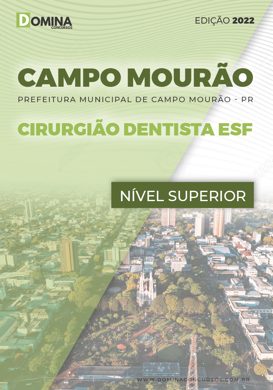 Apostila Pref Campo Mourão PR 2022 Cirurgião Dentista ESF