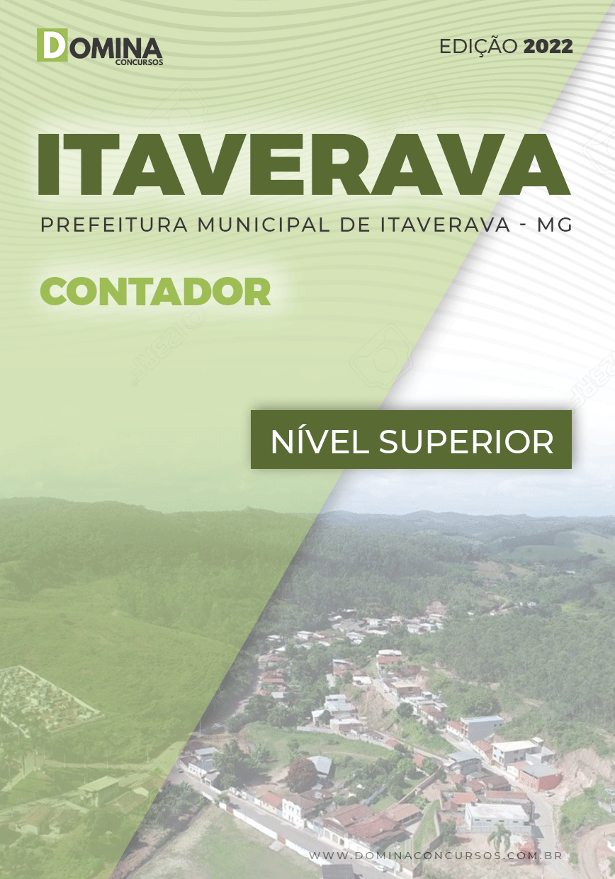 Apostila Concurso Pref Itaverava MG 2022 Contador