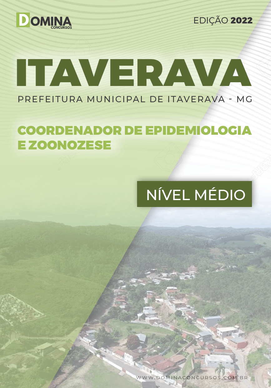 Apostila Pref Itaverava MG 2022 Coordenador Epidemiologica Zoonoses