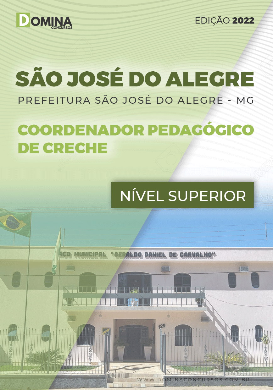 Apostila Pref São José Alegre MG 2022 Coord Pedagógico Creche