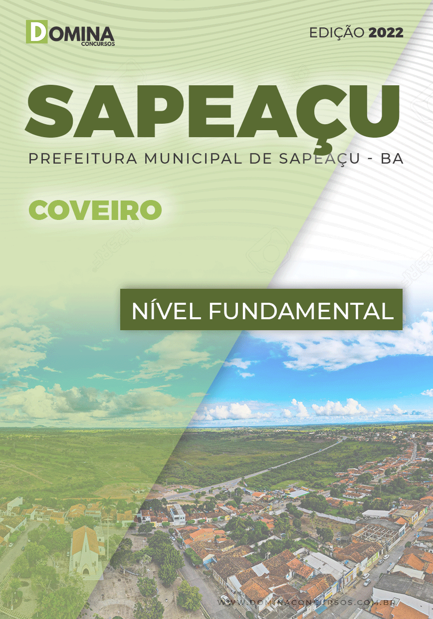 Apostila Digital Concurso Pref Sapeaçu BA 2022 Coveiro
