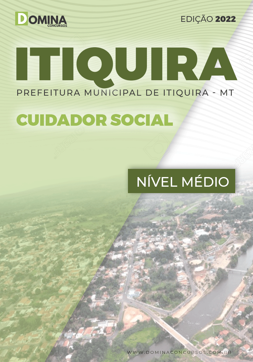 Apostila Digital Pref Itiquira MT 2022 Cuidador Social