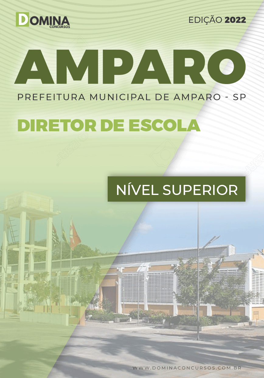 Apostila Concurso Pref Amparo SP 2022 Diretor Escola