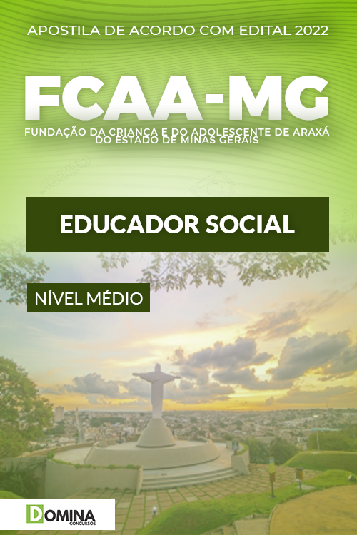 Apostila Concurso FCAA MG 2022 Educador Social