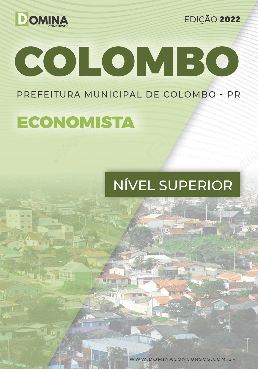 Apostila Concurso Pref Colombo PR 2022 Economista