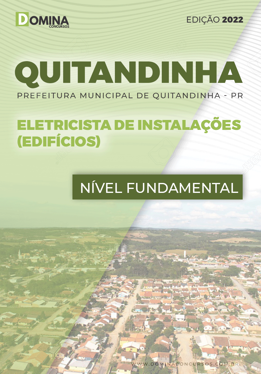 Apostila Pref Quitandinha PR 2022 Eletricista Instalações Edifícios