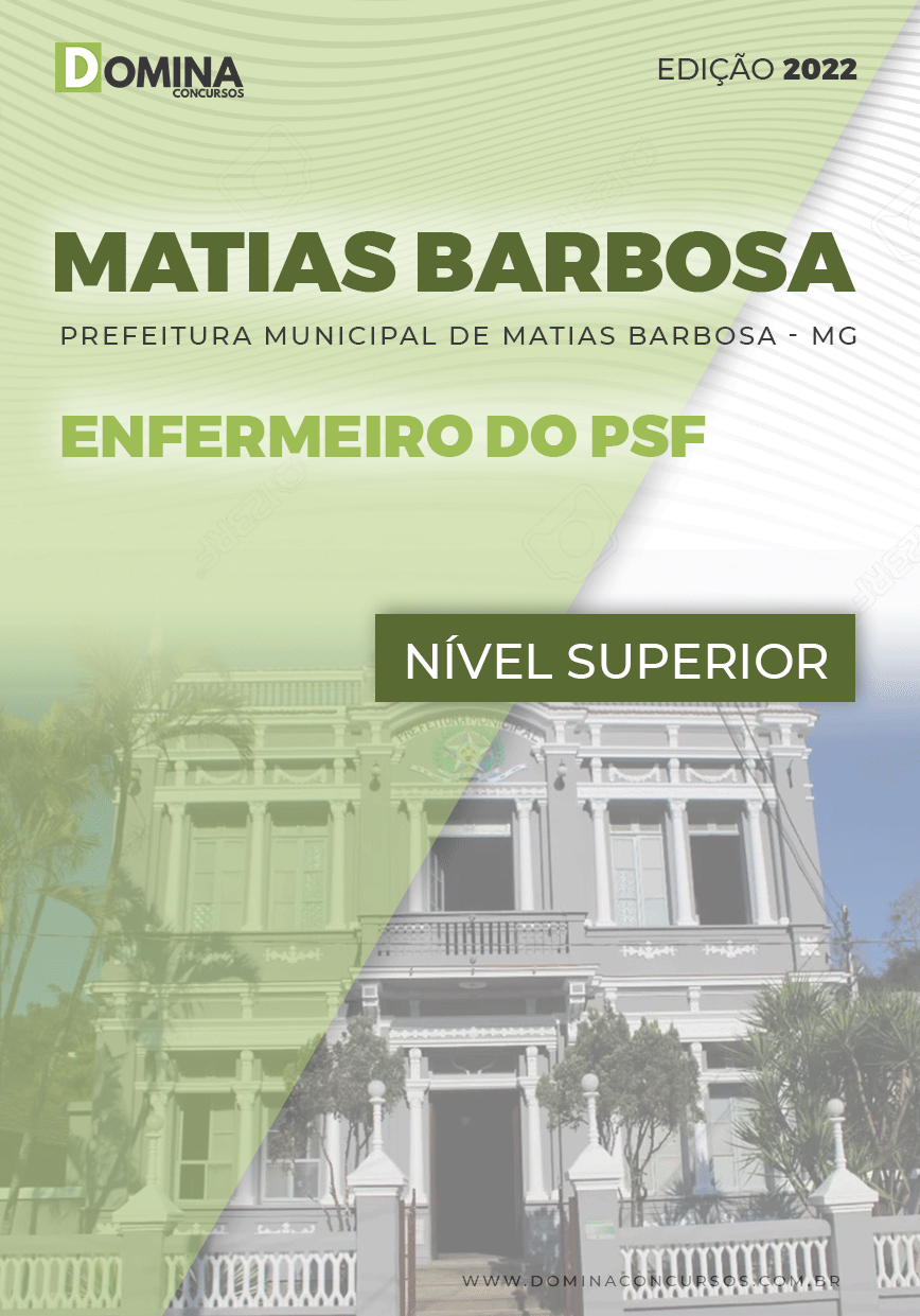 Apostila Pref Matias Barbosa MG 2022 Enfermeiro PSF