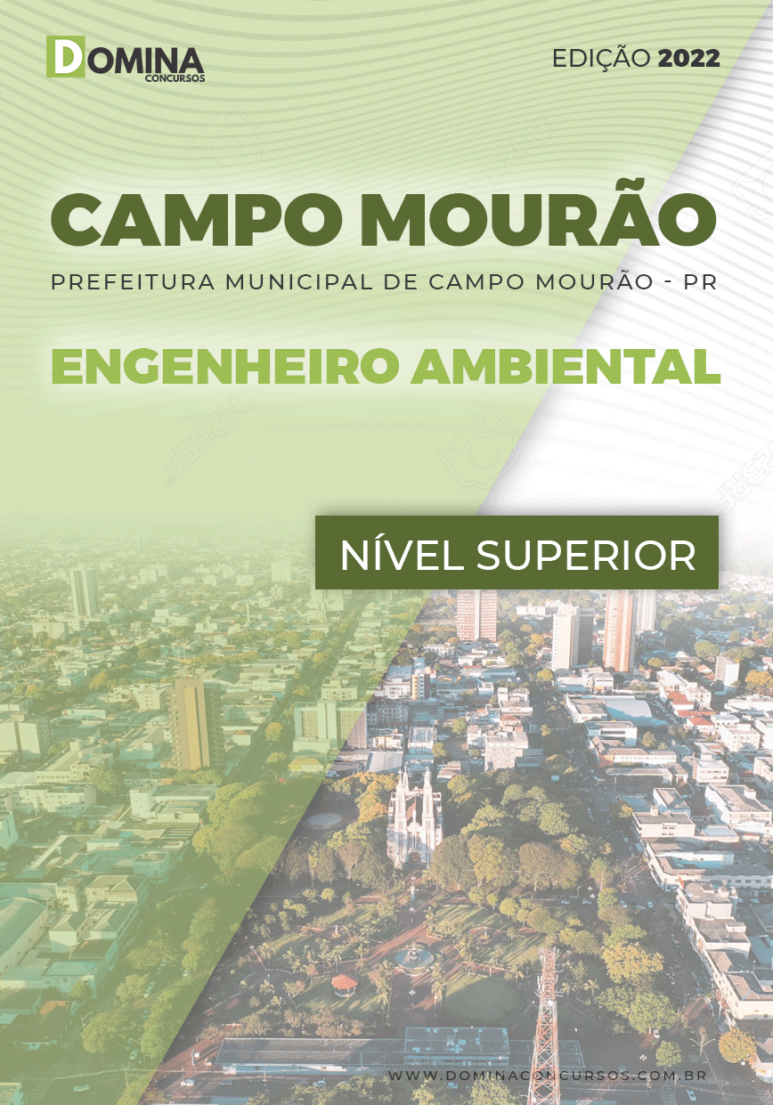 Apostila Pref Campo Mourão PR 2022 Engenheiro Ambiental