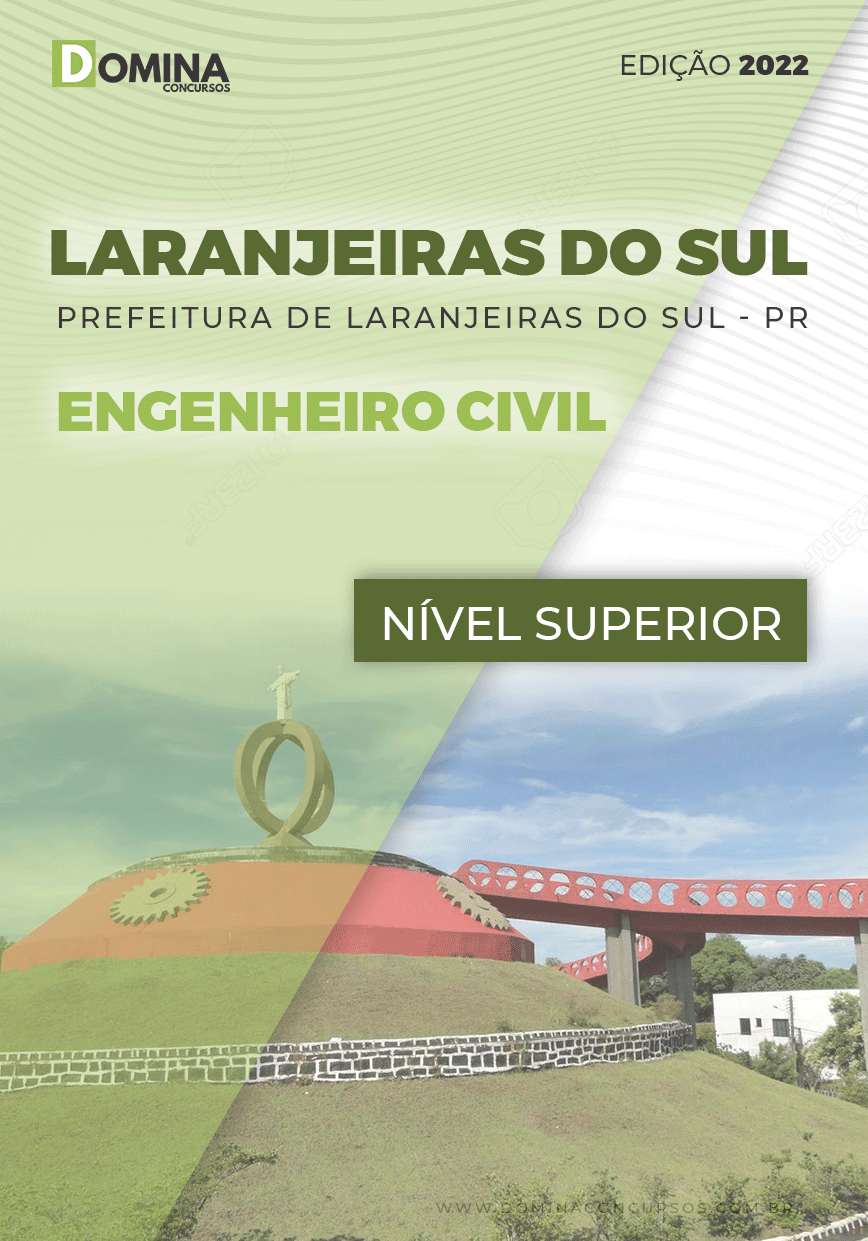 Apostila Pref Laranjeiras do Sul PR 2022 Engenheiro Civil