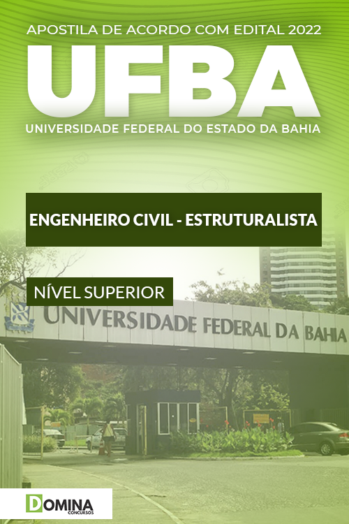 Apostila UFBA 2022 Engenheiro Civil Estruturalista