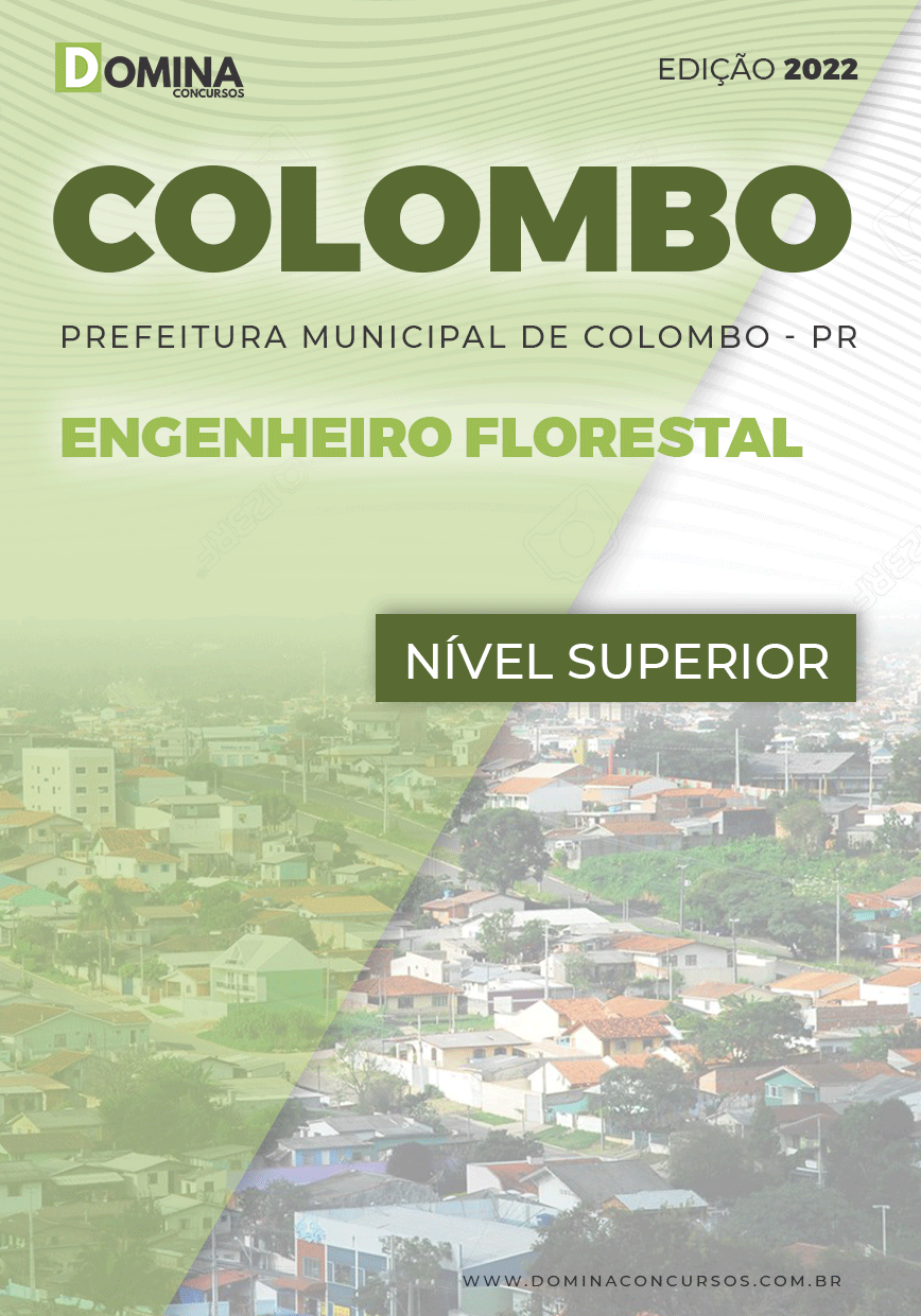 Apostila Pref Colombo PR 2022 Engenheiro Florestal