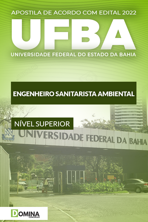 Apostila Digital UFBA 2022 Engenheiro Sanitarista Ambiental