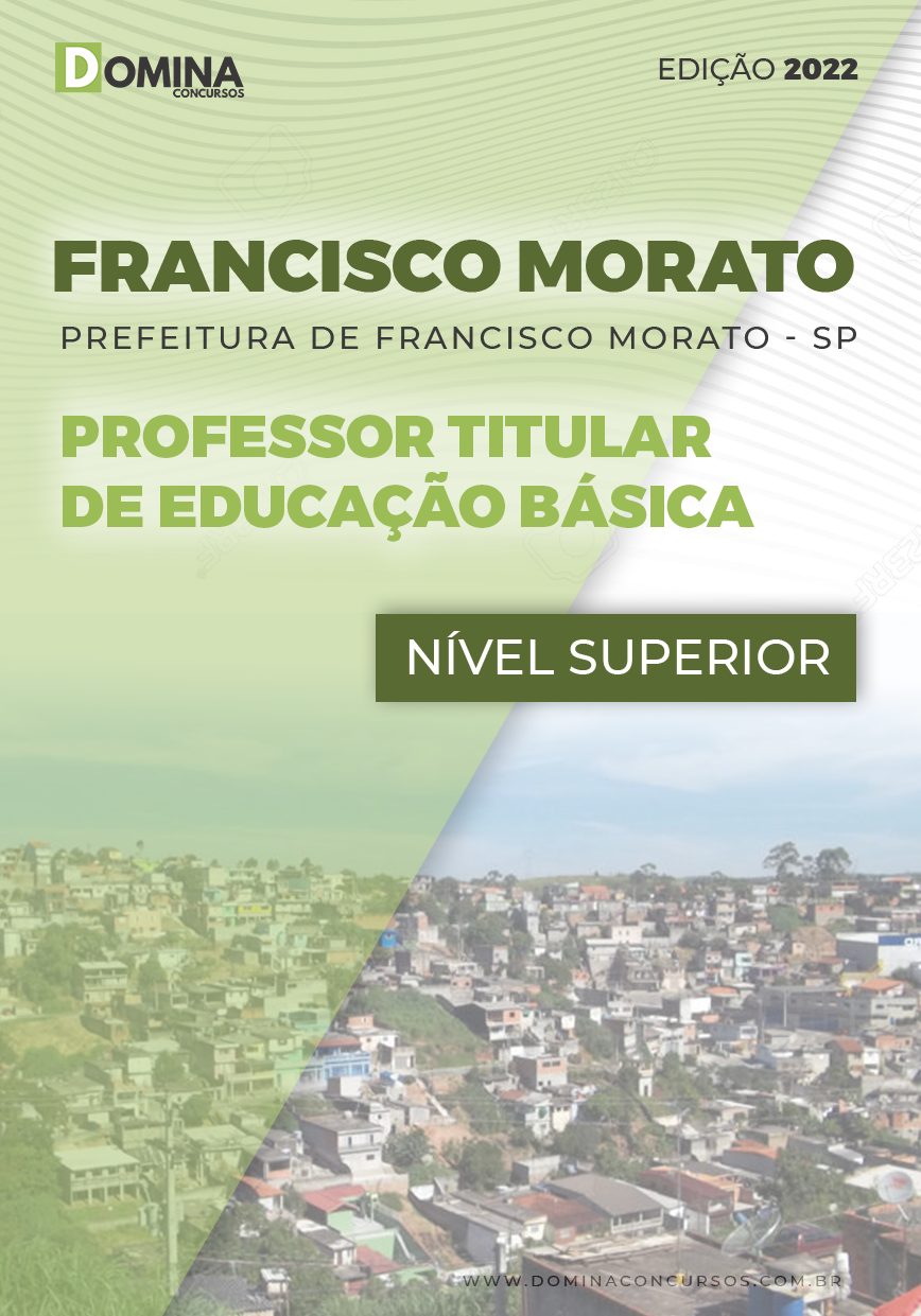 Apostila Pref Francisco Morato SP 2022 Prof Titular Educação Básica