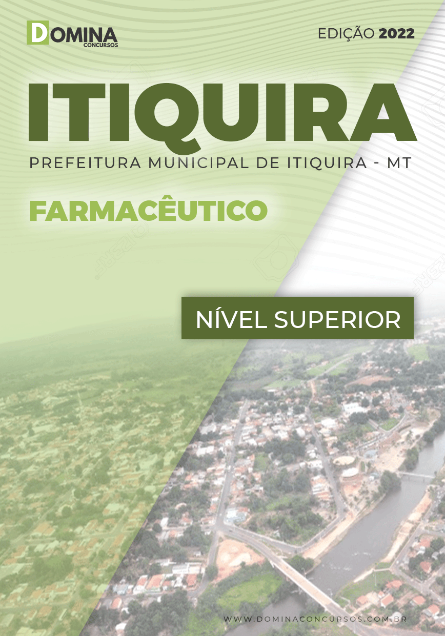 Apostila Concurso Pref Itiquira MT 2022 Farmacêutico