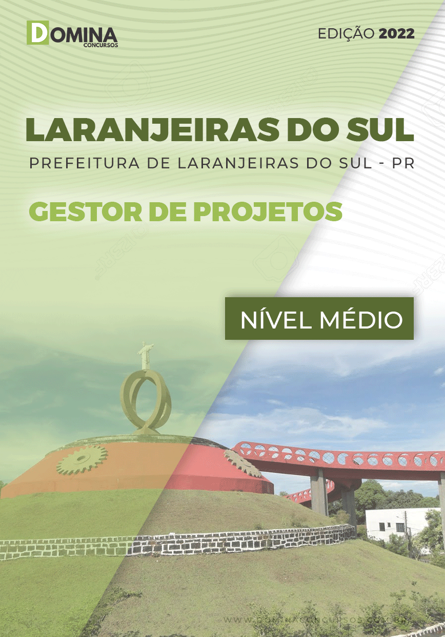 Apostila Pref Laranjeiras do Sul PR 2022 Gestor Projetos