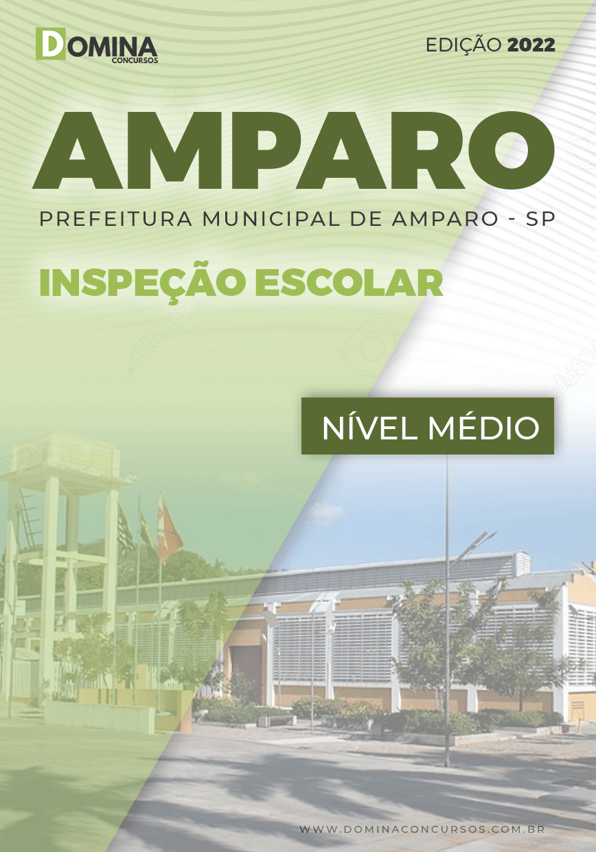 Apostila Concurso Pref Amparo SP 2022 Inspeção Escolar