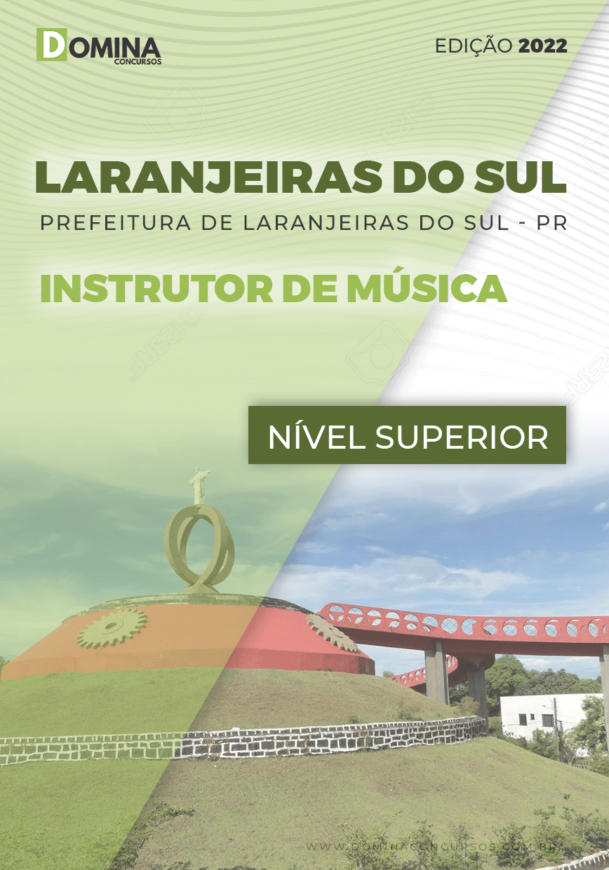 Apostila Pref Laranjeiras do Sul PR 2022 Instrutor Música