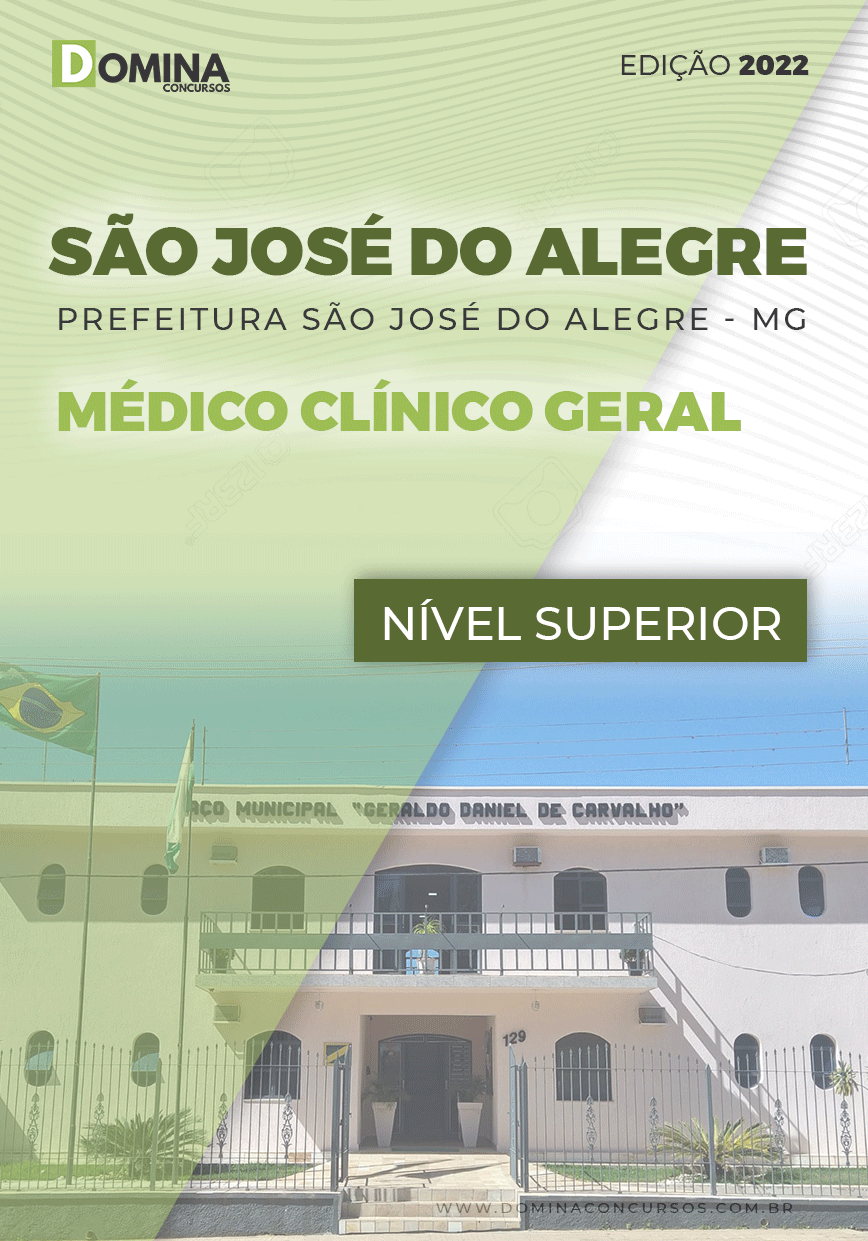 Apostila Pref São José Alegre MG 2022 Médico Clínico Geral