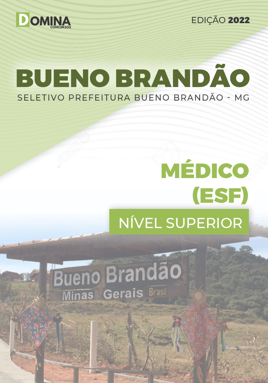 Apostila Pref Bueno Brandão MG 2022 Médio ESF