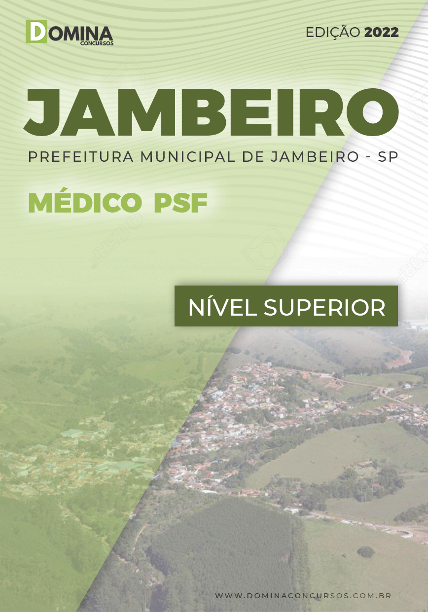 Apostila Concurso Digital Pref Jambeiro SP 2022 Médico PSF
