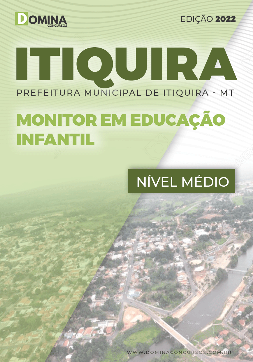 Apostila Digital Pref Itiquira MT 2022 Monitor Educação Infantil