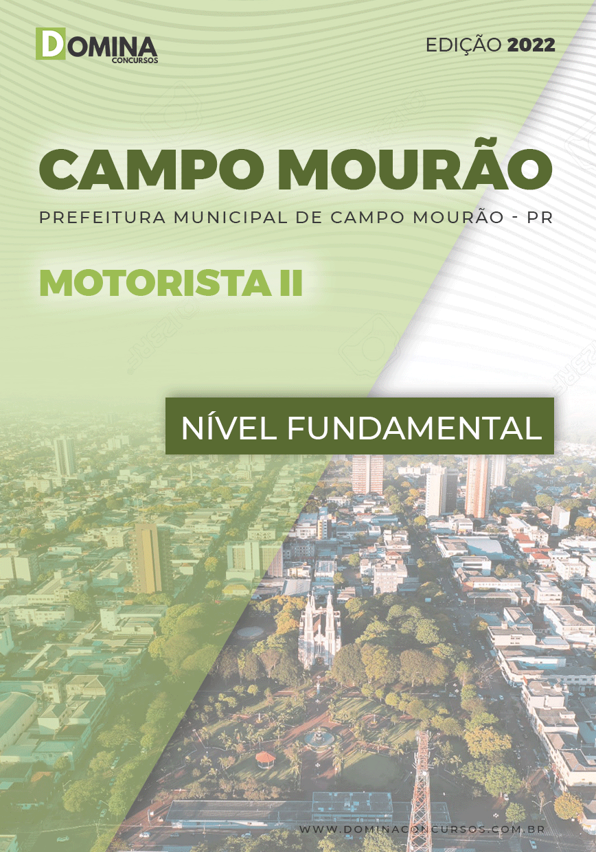 Apostila Digital Pref Campo Mourão PR 2022 Motorista II