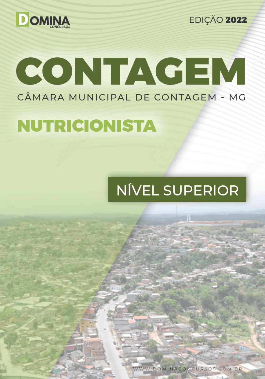 Apostila Câmara Contagem MG 2022 Nutricionista