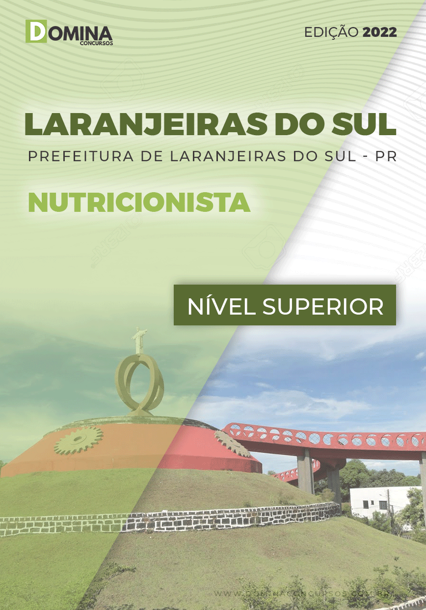 Apostila Pref Laranjeiras do Sul PR 2022 Nutricionista