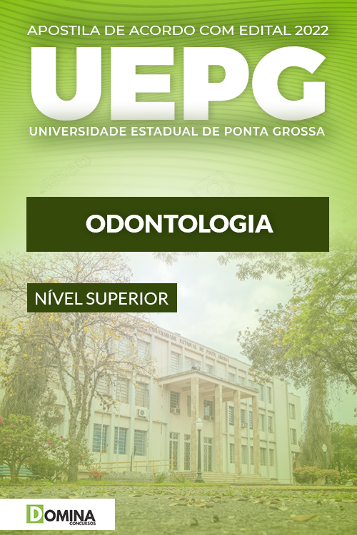 Apostila Concurso Residência UEPG 2022 Odontologia