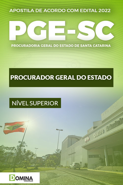 Apostila Digital PGE SC 2022 Procurador Geral Estado