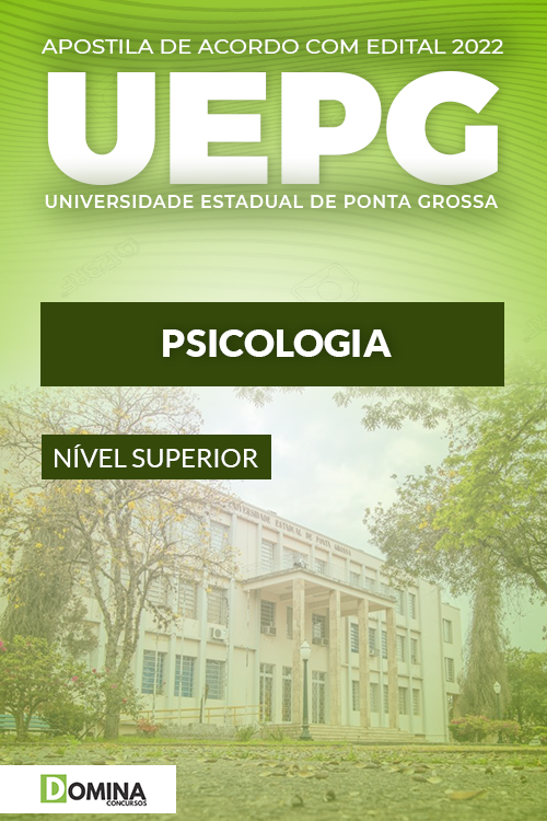 Apostila Concurso Residência UEPG 2022 Psicologia