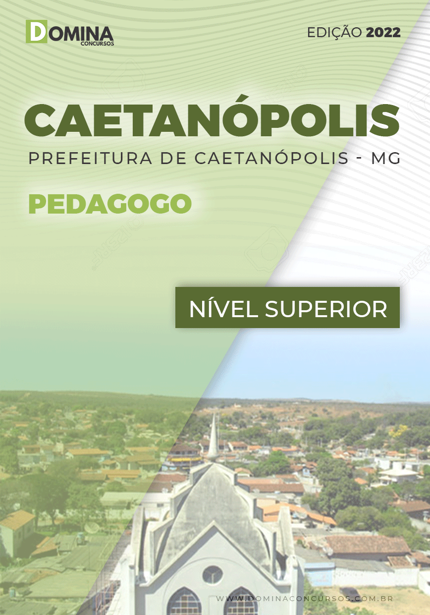 Apostila Concurso Pref Caetanópolis MG 2022 Pedagogo