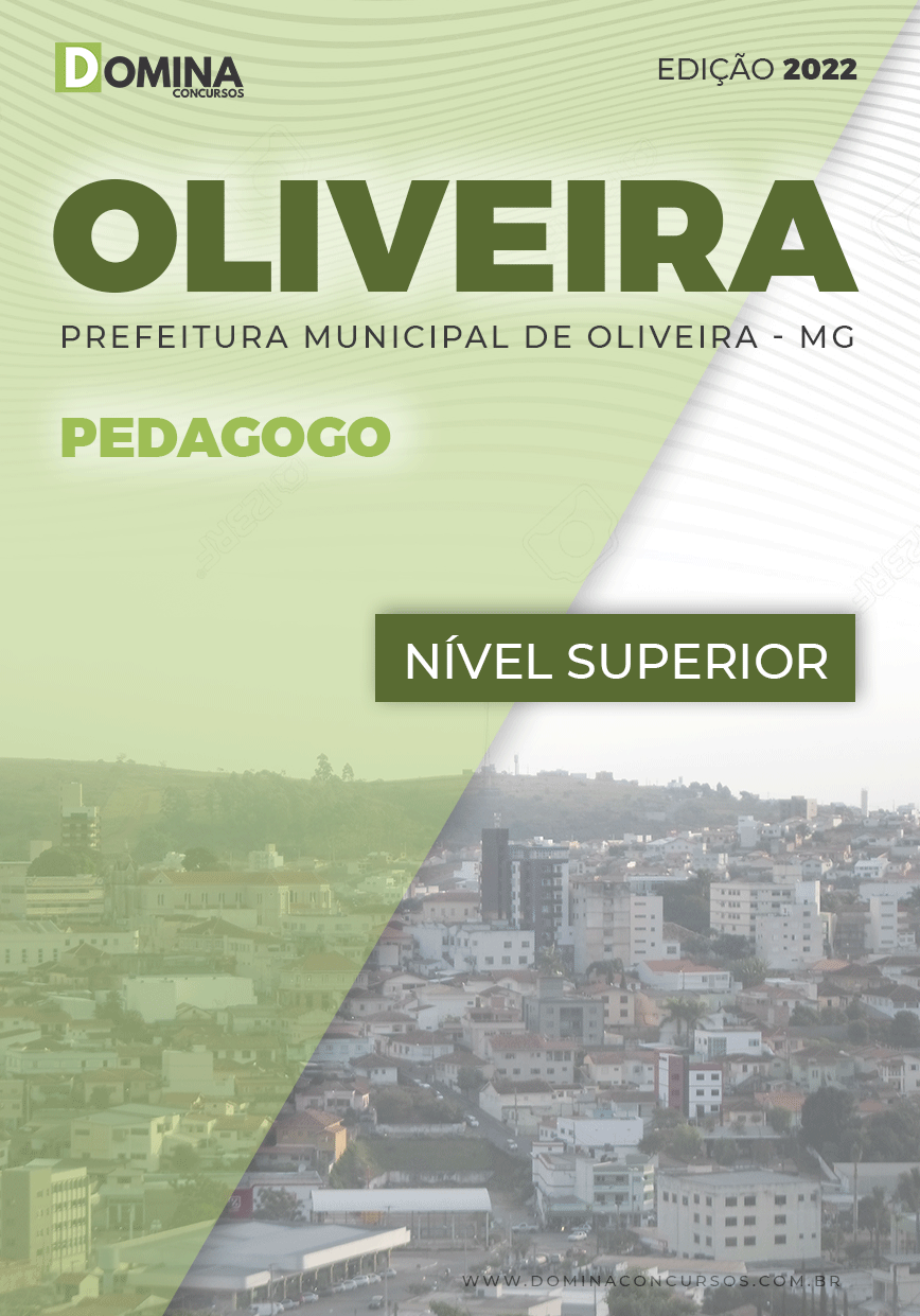 Apostila Concurso Pref Oliveira MG 2022 Pedagogo