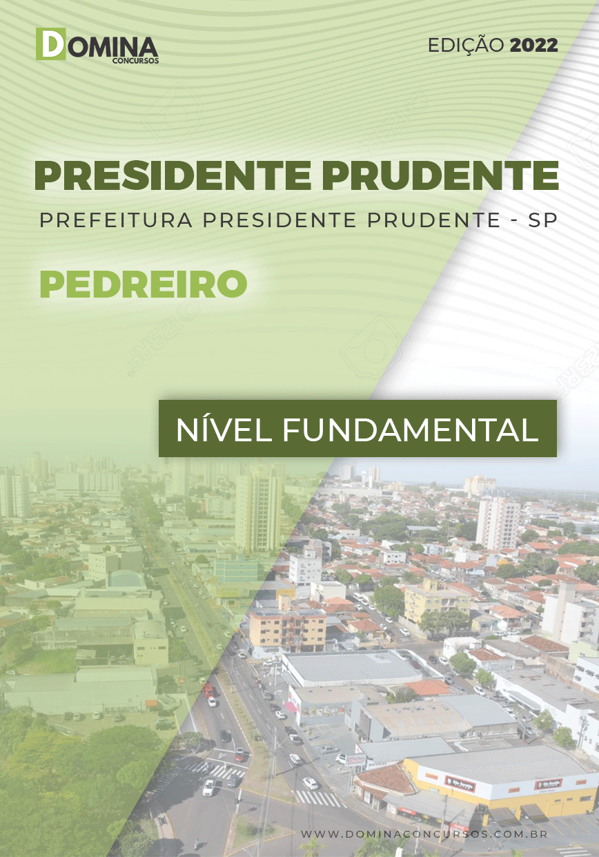 Apostila Pref Presidente Prudente SP 2022 Pedreiro