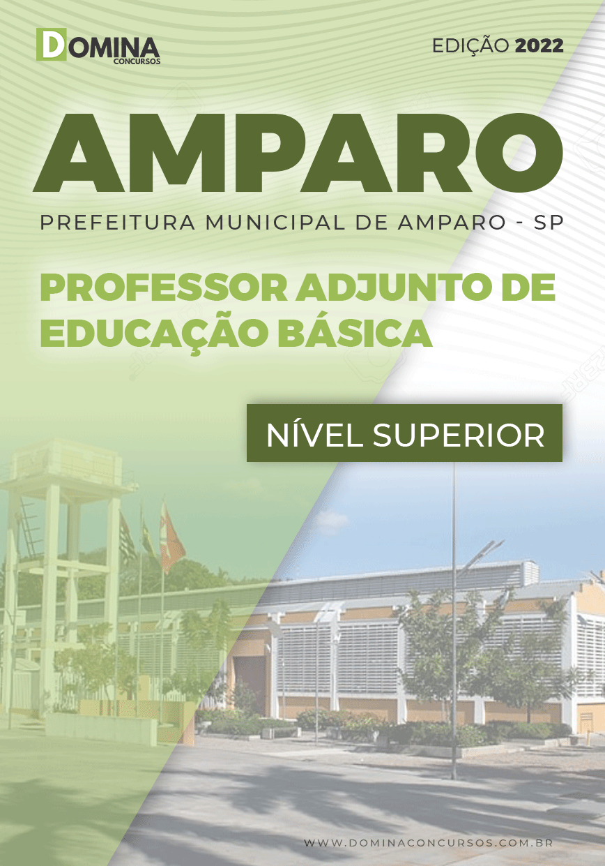 Apostila Pref Amparo SP 2022 Professor Adjunto Educação Básica