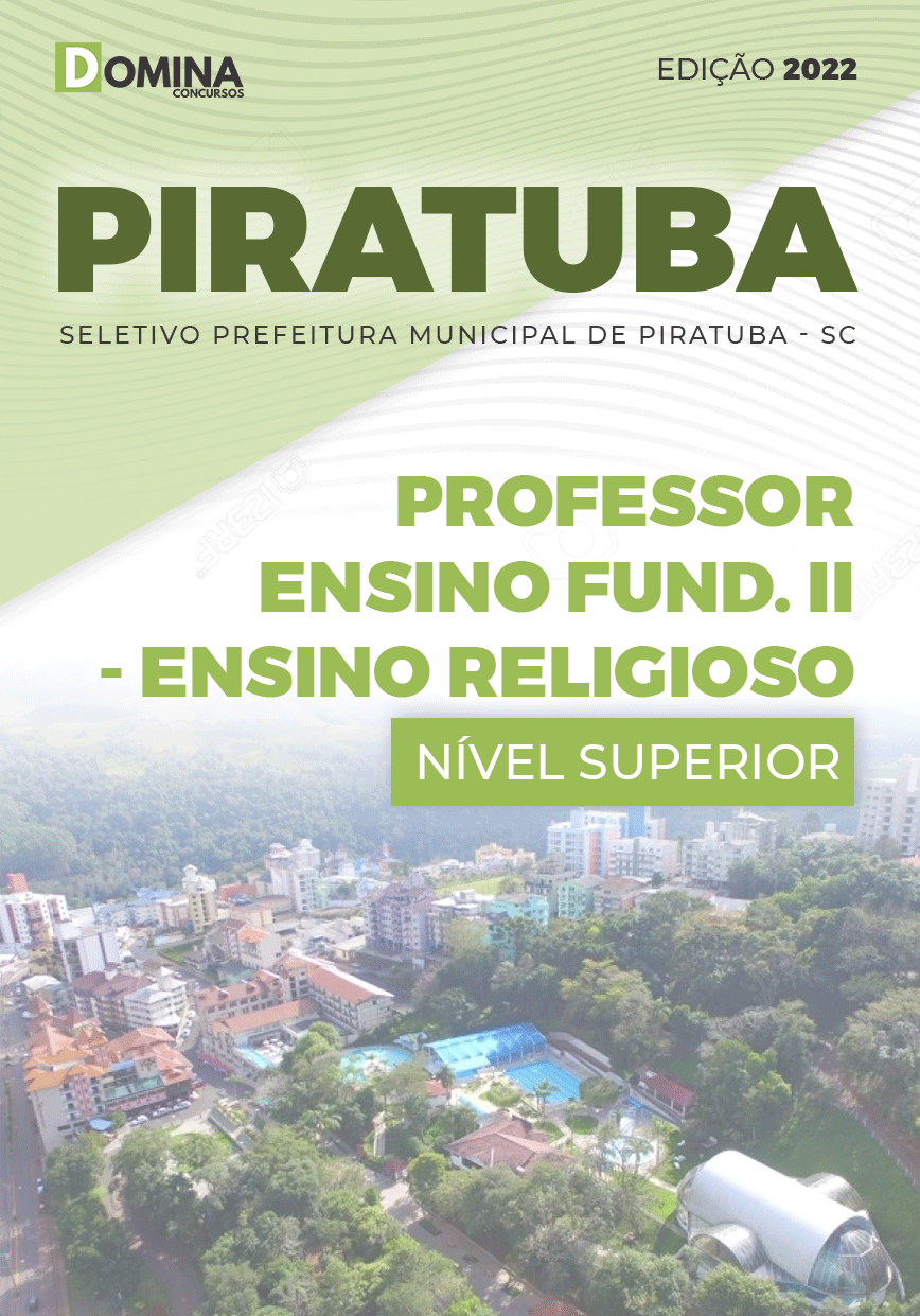 Apostila Pref Piratuba SC 2022 Prof Ensino Fund II Ensino Religioso