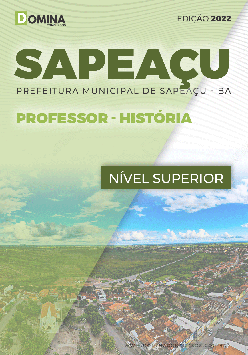 Apostila Concurso Pref Sapeaçu BA 2022 Professor História