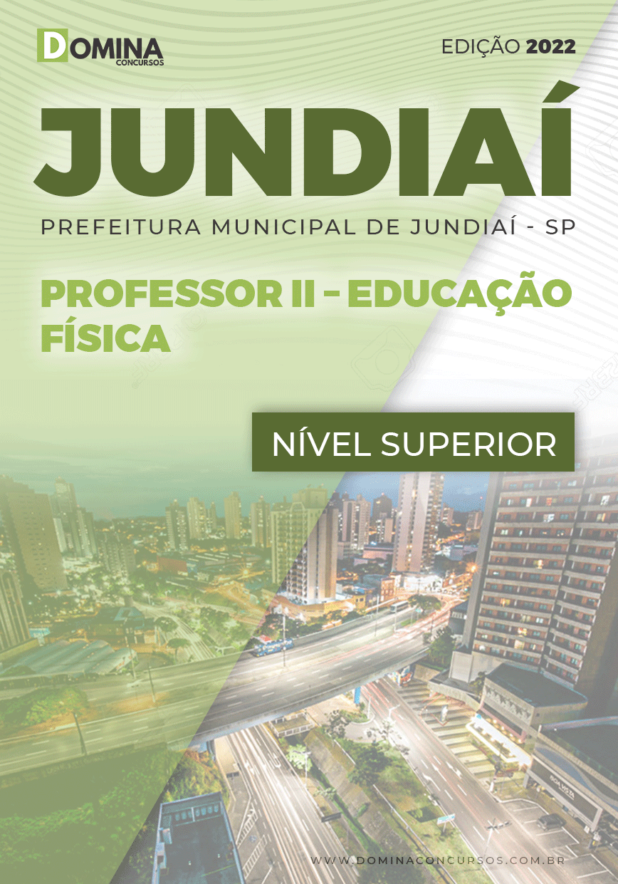 Apostila Pref Jundiaí SP 2022 Professor II Educação Física