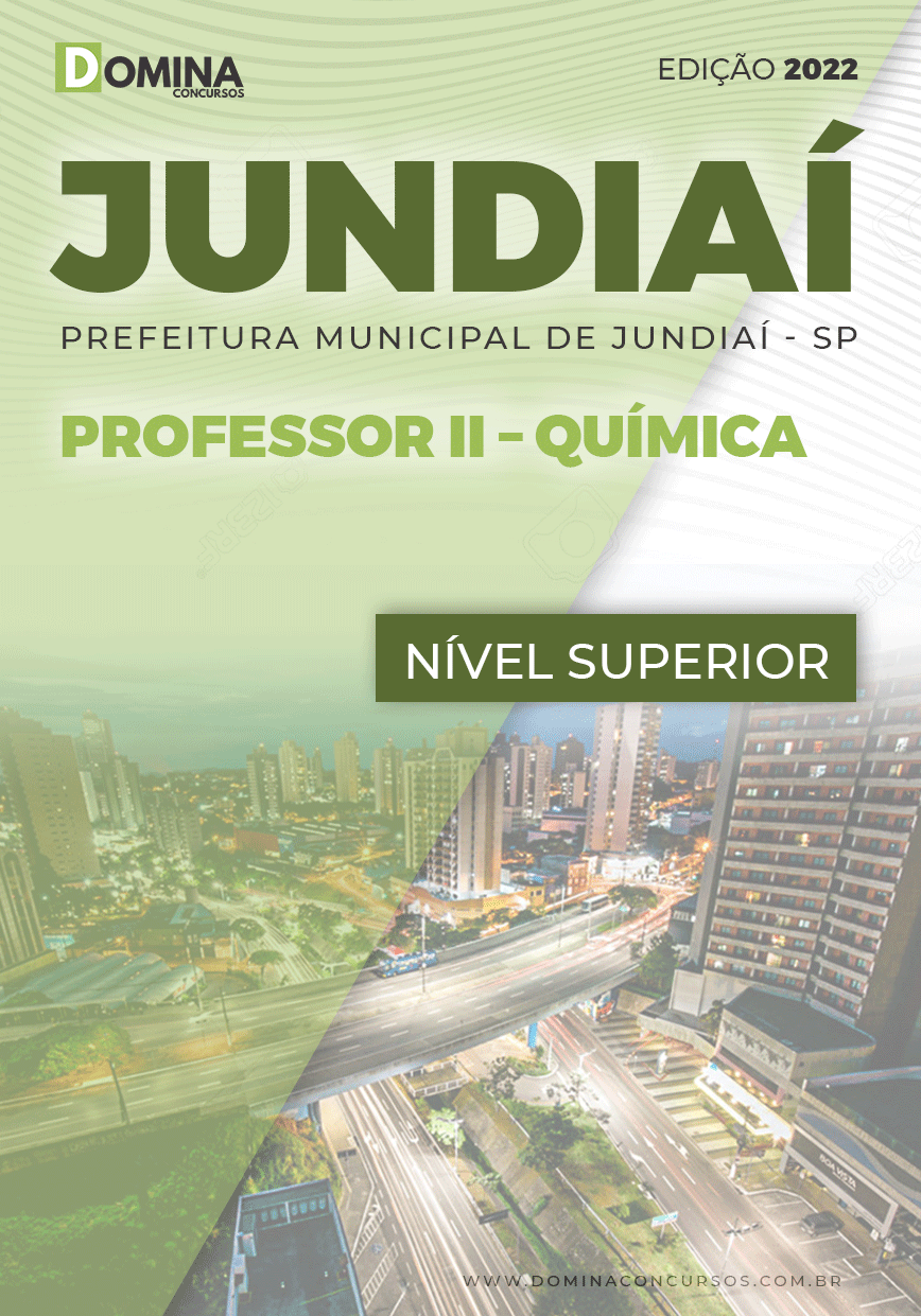 Apostila Concurso Pref Jundiaí SP 2022 Professor II Química