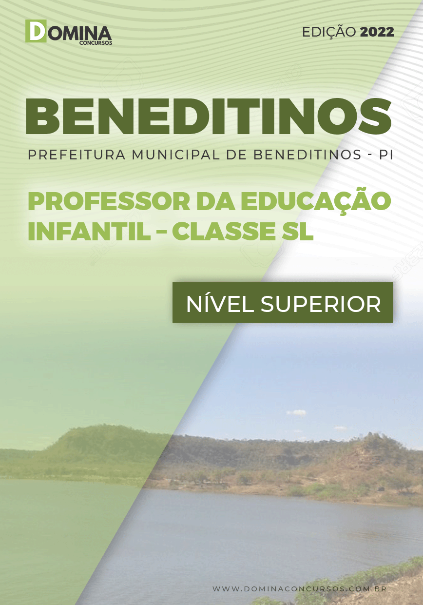 Apostila Pref Beneditinos PI 2022 Professor Educação Infantil