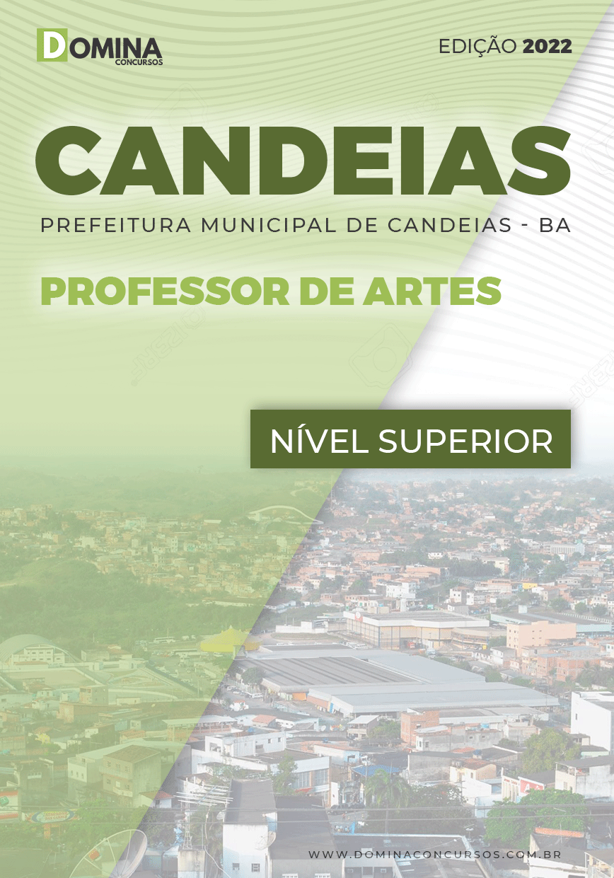 Apostila Digital Pref Candeias BA 2022 Professor de Artes