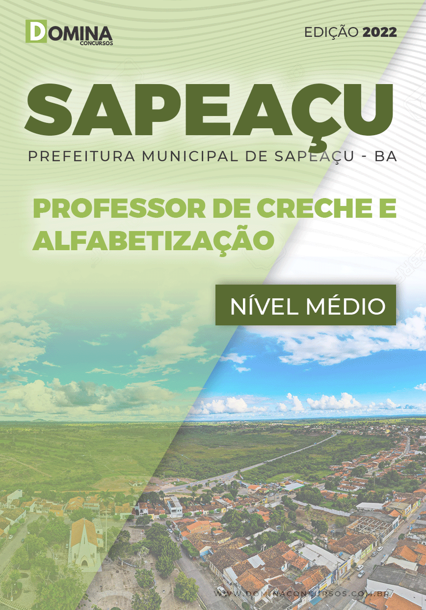 Apostila Pref Sapeaçu BA 2022 Professor de Creche e Alfabetização