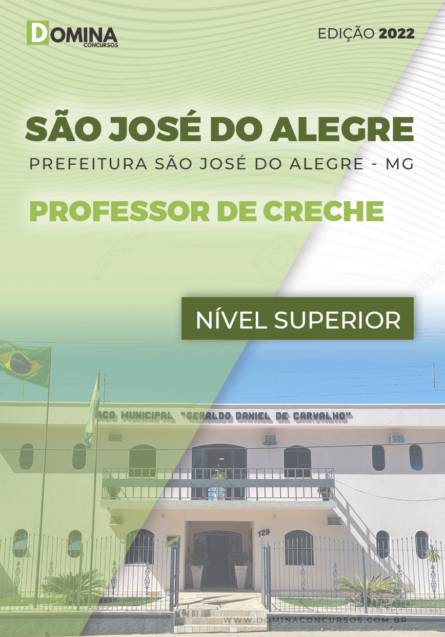 Apostila Pref São José Alegre MG 2022 Professor Creche