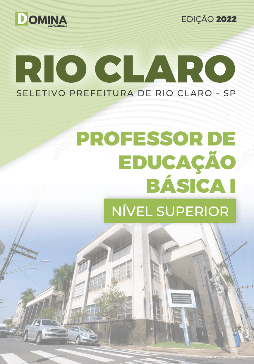 Apostila Pref Rio Claro SP 2022 Professor Educação Básica
